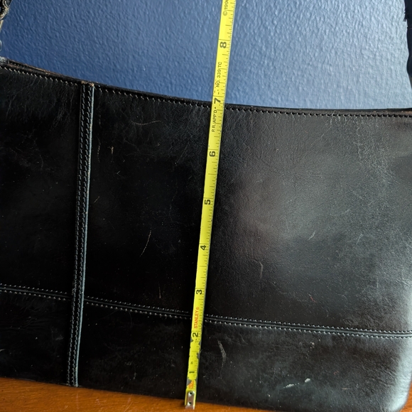 Vintage Etienne Aigner Black Leather Shoulder Purse  - Picture 14 of 14